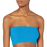 skinnytees the diet you wear Women's Solid Bandeau, Turquoise, One Size