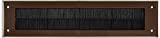 Merriway BH05981 StormSeal Letter Mail Box Brush Cover Draught Excluder for Internal Use, 343 x 80mm (13.1/2 inch x 3.1/8 inch) -Brown Wessex Suite Lever Lock Set, 128mm (5 inch) -Antique Black