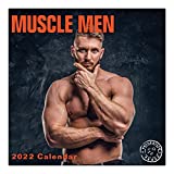2022 Muscle Men Monthly Wall Calendar by Bright Day, 12 x 12 Inch