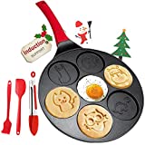 Pancake Molds for Kids - Pancake Pan for Kids Induction Pancake Griddle Pan Nonstick Pancake Molds for Kids Mini Animal Pancake Maker Pans