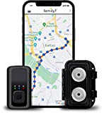Family1st Mini GPS Tracker for Vehicles – Hidden Tracking Device for Cars, Trucks and Motorcycles with Long Lasting Li-Po Battery with Dual Magnet Weatherproof Case (Monthly Fee Required)