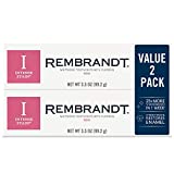 REMBRANDT Intense Stain Whitening Toothpaste With Fluoride, Removes Tough Stains, Rehardens And Strengthens Enamel, 3.5 Ounce - (Pack of 2)