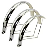 Alta Bicycle Chrome 26" Flared Standard Conversion Kit Fender Set