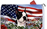 Best of Breed Boston Terrier Patriotic I Dog Breed Mail Box Cover