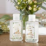 Kate Aspen 2 oz. 75% Alcohol Hand Sanitizer - Woodland Baby (Set of 12) - Favors for Baby Event, Birthday, Baby Shower and Party
