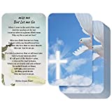 200 Pieces Sympathy Cards Bereavement Poem Double-sided Funeral Prayer Cards Remembrance Cards for Funeral Memorial Greeting, 2.5 x 4 inches