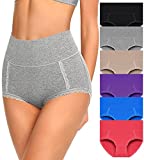 Womens Underwear Cotton High Waisted Panties Soft Ropa Interior Femenina Pregnancy Must Haves Tummy Control Calzones De Mujer Briefs For Ladies My Orders Placed By Me Your Recent Delivered Archived (Multipack,Large)