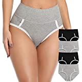 Granny Women Cotton Underwear Casual Shorts High Waisted Postpartum Care Panties Soft Breathable Brief Work Out Outfits for Ladies Ptime My Orders Placed By Me L Size 7 Graduation Gift 2021 Summer Dress Black Outfits