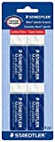 Staedtler Mars Plastic Erasers (52650BK4) (2 Packs of 4 Erasers - Total of 8 Erasers)