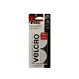 VELCRO Brand 90363 Industrial Fasteners Stick-On Adhesive | Professional Grade Heavy Duty Strength | Indoor Outdoor Use, 1 7/8in, Circles 4 Sets