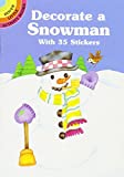 Decorate a Snowman With 35 Stickers