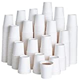 500 Pack 4oz Disposable Bathroom Cups, Disposable Mouthwash Cups, Small Disposable Cups, Mini Paper Cups for Parties, Picnics,Barbecues, Travel and Events.