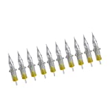 BIGWASP 50pcs Assorted Disposable Cartridge Tattoo Needles Round Shader Mixed 3RS 5RS 7RS 9RS 11RS (50pcs #12 Standard RS)