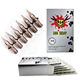 BIGWASP (3rd Gen) 50pcs Assorted Disposable Cartridge Tattoo Needles Round Shader Mixed 3RS 5RS 7RS 9RS 11RS (#12 Standard RS)