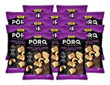 PORQ Artisanal Fried Pork Rinds, Smoky Black Pepper & Sea Salt with Smoke Flavor Added, Gluten Free, Low Carb & Keto Friendly Snack, 2-Ounce Bag (Pack of 12)