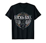 Rock & Roll Guitar Wings Music T-Shirt