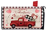 Briarwood Lane Valentine's Love Pickup Primitive Large Mailbox Cover Holiday Oversized