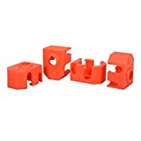 BIQU 4pcs Silicone Sock Heater Block Cover 3D Priner Parts for Phaetus Dragon Hotend Extruder Heater Block Protect Hotend