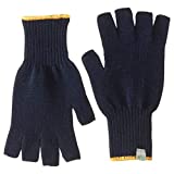 Minus33 Merino Wool Fingerless Glove Liner Navy Medium