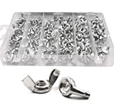 150pc Wing Nuts Assorted Sizes Metric Wing Nut Assortment Set Assorted Wing Nuts Assorted Wingnuts Wing Nut Fasteners