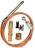 ROBERTSHAW Repl Thermocouple, Snap Fit, 24 in F