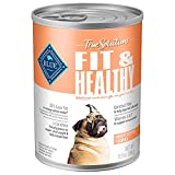 Blue Buffalo True Solutions Healthy Weight Natural Weight Control Adult Wet Dog Food, Chicken 12.5-oz cans (Pack of 12)