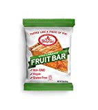 Betty Lou's Fruit Bars | Apple Cinnamon Pack of 12 | Gluten Free, Vegan, Non GMO | Deliciously Healthy Snacks Made with All Natural Fruit & Fruit Juice | Individually Wrapped, 2 oz. Each, 12 Bars