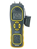 General Tools 4-in-1 Pin/Pinless Combo Moisture Meter #MMH800 - Pin/Pinless Combo Mold Detector for Home - Dual LCD Display & Audible Alarm