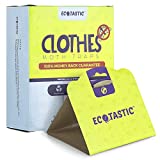 ECOTASTIC Clothing Moth Traps - 11 Count - Foldable Moth - Eco-Friendly Hassle Control - Pheromone Technology - Closet Mothballs - Wood/Carpet/Clothes