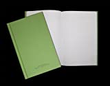 Green Military Log Book, Record Book, Memorandum Book, 5-1/2 X 8 Green LogBook NSN 7530-00-222-3521