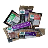 Pederson's Farms, No Sugar Added Starter Pack, Whole 30 (5 Items, Use / Freeze) - Uncured Hickory Smoked Bacon, Kielbasa, Italian Sausage, Spicy Sausage & Breakfast Sausage, Made in the US