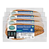 Pederson’s Farms, Old World Kielbasa Rope Sausage, Whole 30 (4 Pack, Use / Freeze) 14oz - No Sugar Added, Uncured , Keto Paleo Diet Friendly, No Nitrates Nitrites, Gluten Free, Made in the US