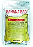 Banana Bag Oral Solution: Electrolyte & Vitamin Powder Packet for Reconstitution in Water to Drink. Unsweetened Lemon-Lime. 5-Pack