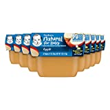 Gerber 1st Foods, Apple Pureed Baby Food, 2 Ounce Tubs, 2 Count (Pack of 8)
