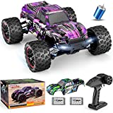 HAIBOXING 1/18 Scale Brushless Fast RC Cars 18859A, 4WD Off-Road Remote Control Trucks 48 KM/H Speed for Adults and Kids Boys, All Terrain Truck Toys Gifts with Two Li-Po Batteries 40+ min Playtime