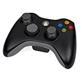Microsoft Xbox 360 Wireless Controller Black (Renewed) (Controller Only)