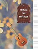 Ukulele Tab Notebook: Blank Sheets Ukulele Tabulature Tab Notebook Pad, 8.5" x 11", 118 pages