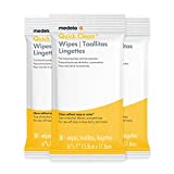 Medela Quick Clean Breast Pump & Accessory Wipes 90ct, 3 Pack of 30Count, Resealable, Convenient & hygienic On The Go Cleaning for Tables, Countertops, Chairs, & More