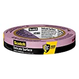 Scotch Delicate Surface Painter’s Tape, 0.70 inches x 60 yards, 2080, 1 Roll