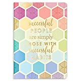 Erin Condren Designer Petite Journal Checklists - Multicolored Hexagon Design Theme. Great for Tracking Daily and Weekly Lists with Blank Customizable Fields