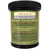 Mosaic Mercantile Premix Grout, 8-Ounce, Black