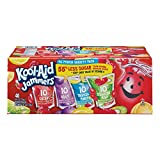 Kool-Aid Juice Jammers, Includes (40) 6-fl.-oz. Pouches with Classic Kool-Aid flavors Cherry, Grape, Tropical Punch and Strawberry Kiwi, 2 Pack