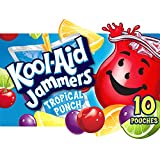 Kool-Aid Jammers Tropical Punch Flavored Juice Drink (10 Pouches)