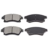 Front Ceramic Brake Pads Kits 4pcs fit for 2011-2015 for Chevrolet Cruze,2016 for Chevrolet Cruze Limited,2012-2017 for Chevrolet Sonic