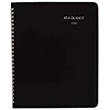 2022 Monthly Planner by AT-A-GLANCE, 7" x 8-3/4", Medium, DayMinder, Black (G40000)