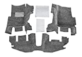 Bedrug - Jeep Liners | 1997 - 2006 Jeep Wrangler TJ/LJ (with Center Consoles), Front Floor Liners (Includes Heat Shields) | Grey - 3 pc. | BRTJ97F