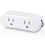 Feekoon Thermostatically Controlled Outlet Plug, Cold Weather Dual Thermo Plug Cube On at 32 F/Off at 50 F for Stop Freeze Ups Save Electricity Indoor Outdoor