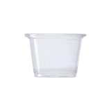 Karat FP-P100TALL-PP 1 oz. Tall PP Portion Cups - Clear (Case of 2500)