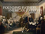 Founding Fathers and American Patriots 2022 Wall Calendar US History Quotes Motivational Large 18 Month Calendar Monthly Full Color Thick Paper Pages Folded Ready To Hang Planner Agenda 18x12 inch
