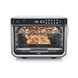 Ninja DT251 Foodi 10-in-1 Smart XL Air Fry Oven, Bake, Broil, Toast, Air Fry, Roast, Digital Toaster, Smart Thermometer, True Surround Convection up to 450F, includes 6 trays & Recipe Guide, Silver